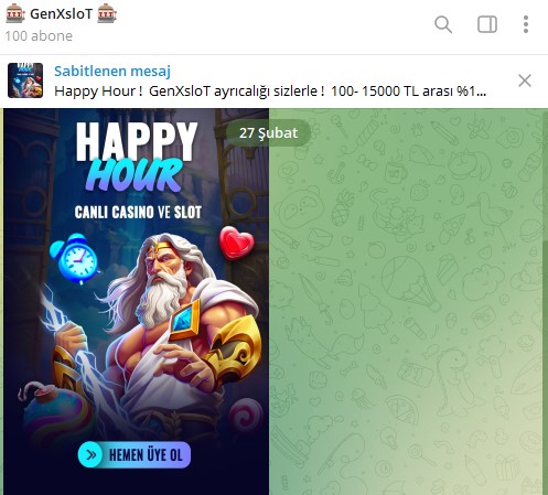 Genxslot Telegram